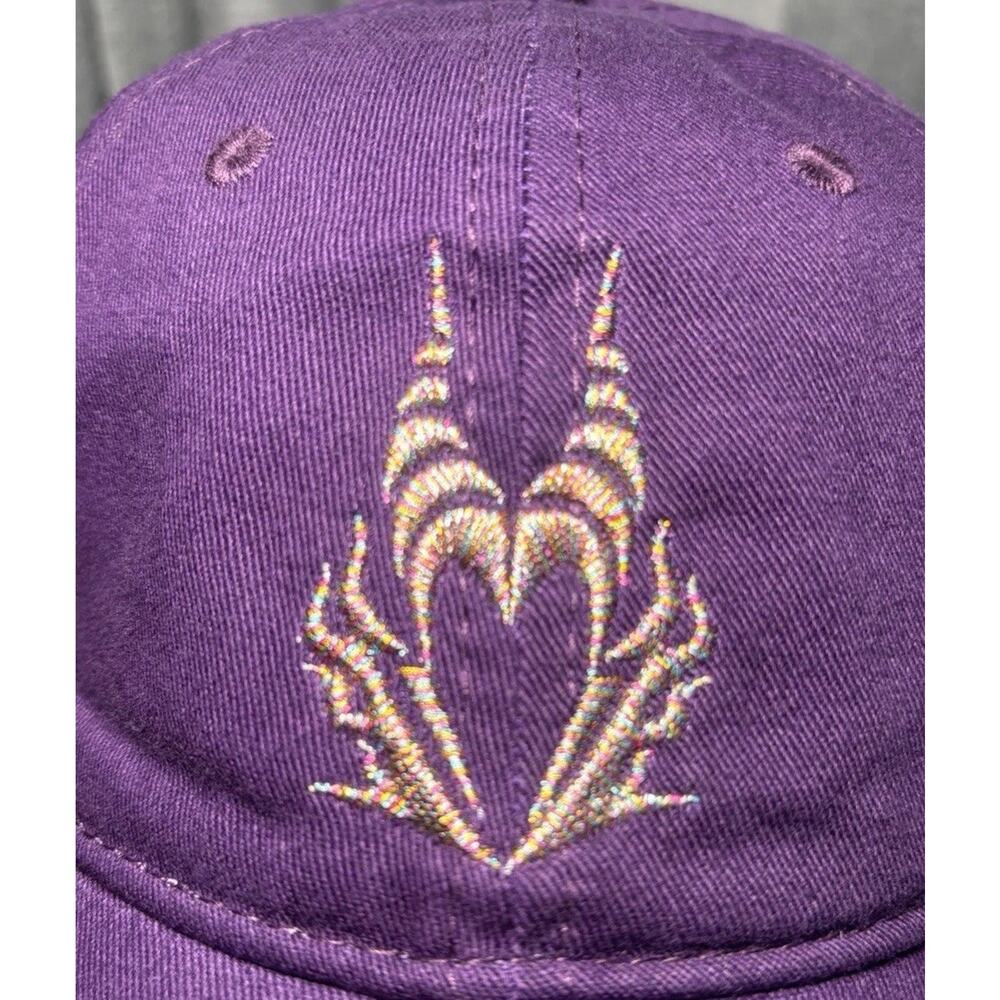 NWT Rare Disney Villains Maleficent Cap You Poor Simple Fools One Size Purple - Picture 15 of 15